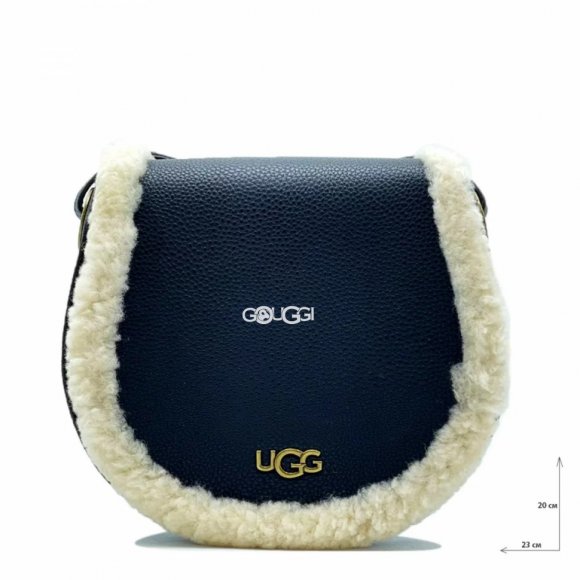 Ugg Heritage Crossbody Leather Black