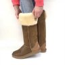 Classic Tall Metallic Skillful Wrestling Chestnut