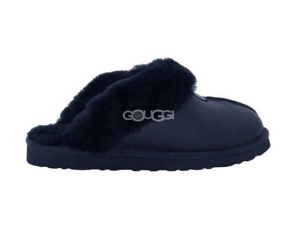 Slipper Scufette Metallic Black - 39
