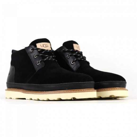 Ugg Neumel Gentleman - Black - черный, 42, Замша