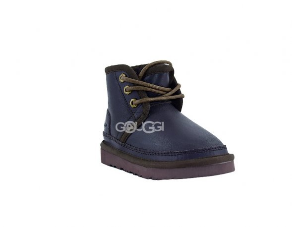 Kids Neumel Boots Metallic Chocolate - 32