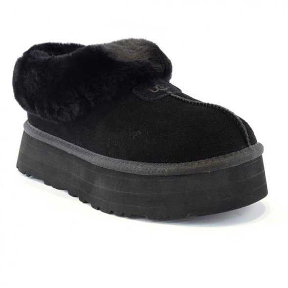 Женские ультра мини угги на платформе Ugg Mate Revival - Black