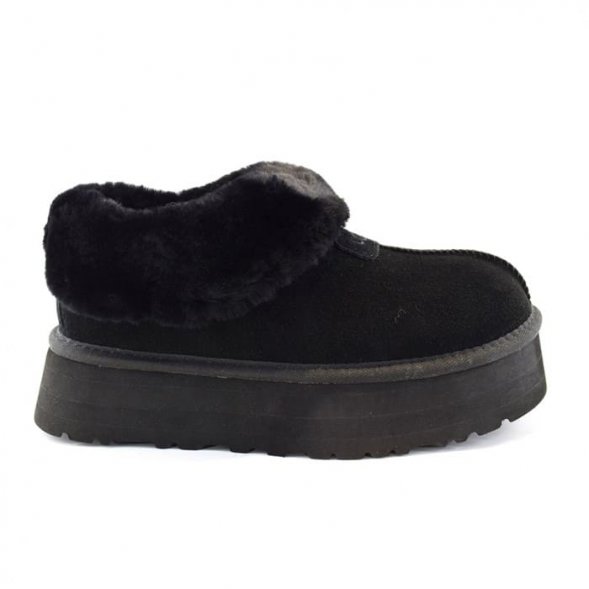 Женские ультра мини угги на платформе Ugg Mate Revival - Black