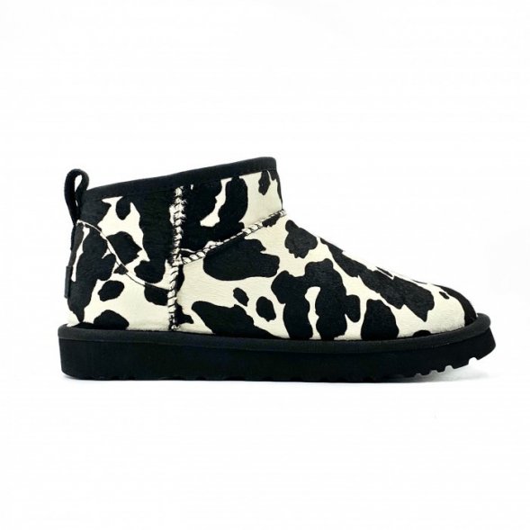 Ultra Mini Cow Print Black - 39