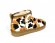 Ultra Mini Cow Print Chestnut - 38