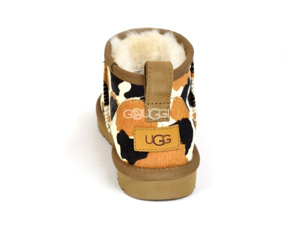 Ultra Mini Cow Print Chestnut - 36