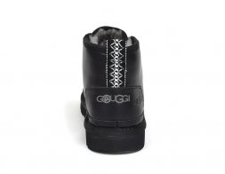 Mens Neumel Flex Metallic Black