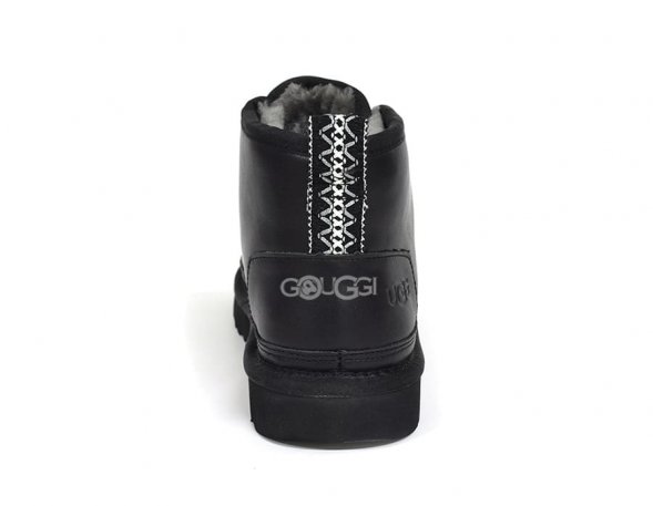 Mens Neumel Flex Metallic Black - 45