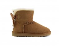 Mini Bailey Bow Medallion Chestnut Mini Bailey Bow Medallion Chestnut