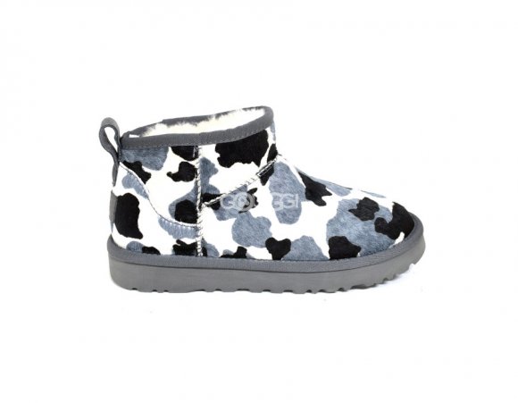 Ultra Mini Cow Print Grey - 36