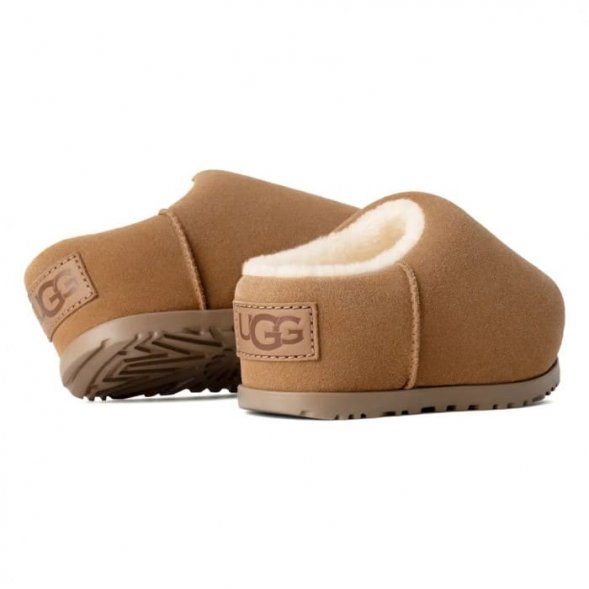 Женские тапочки Ugg Pumped Slide - Chestnut