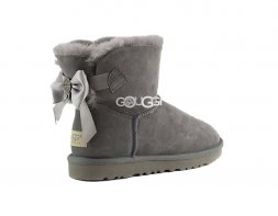 Mini Bailey Bow Medallion Grey