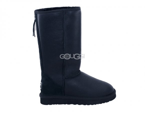 Tall ZIP Metallic Black