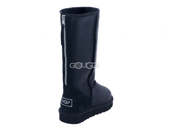 Tall ZIP Metallic Black