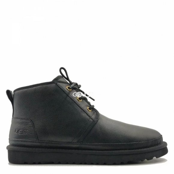 Ugg Mens Neumel Leather Black - 48