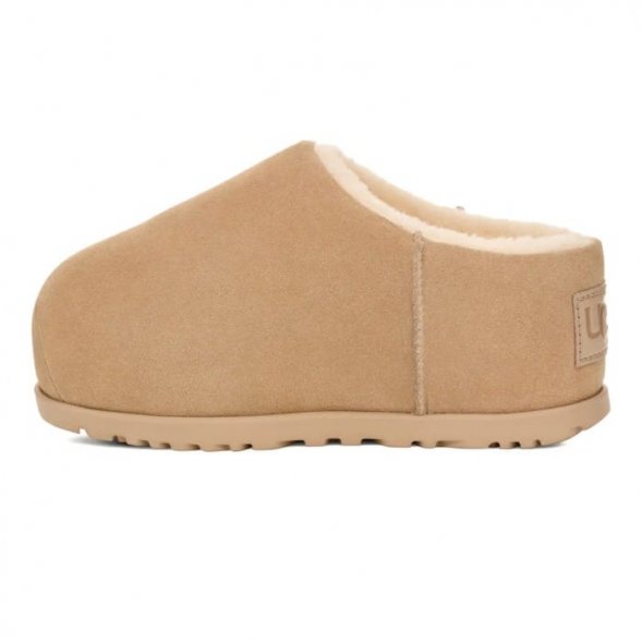 Женские тапочки Ugg Pumped Slide - Mustard Seed