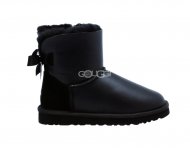 Mini Bailey Bow Metallic Black Mini Bailey Bow Metallic Black