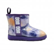 Ugg Clear Mini Natural Navy/Purple Ugg Clear Mini Natural Navy/Purple